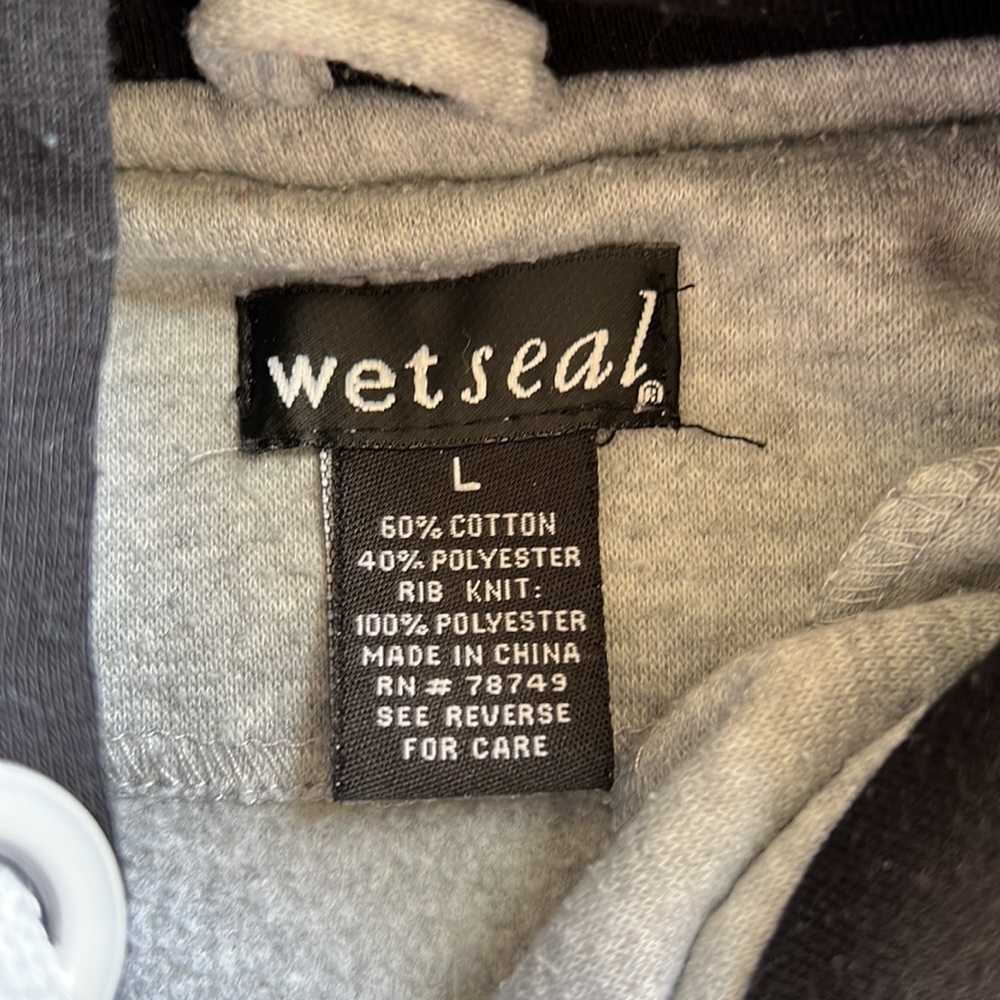 Color Block Button Up Jacket - image 3